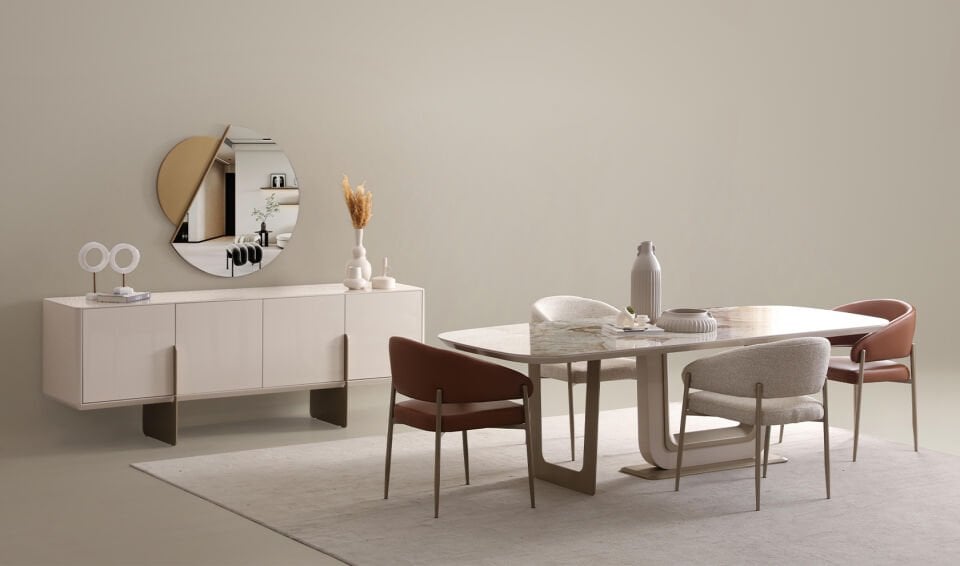 Hermes Yemek Odası Takımı