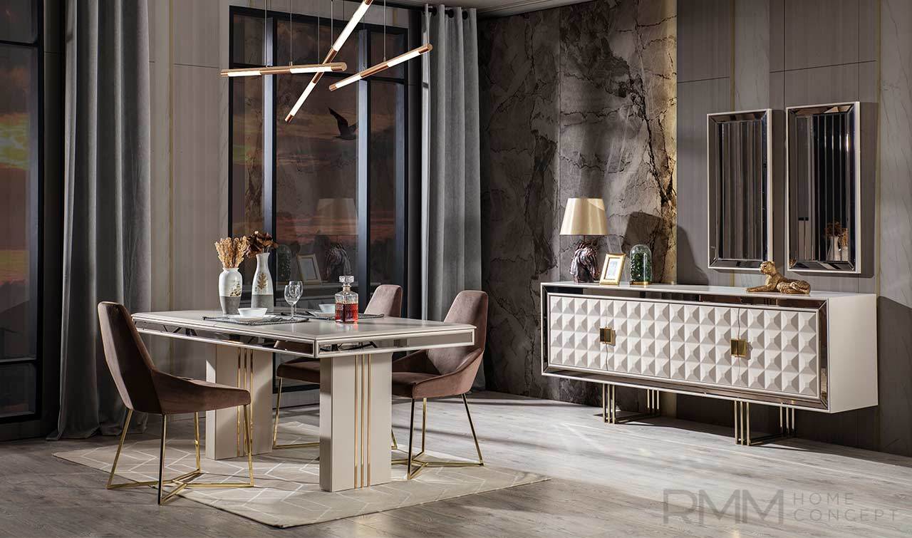 Elit Lüks Yemek Odası Takımı