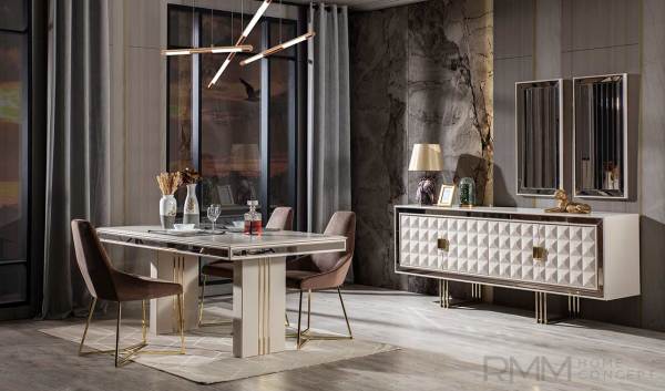 Elit Lüks Yemek Odası Takımı