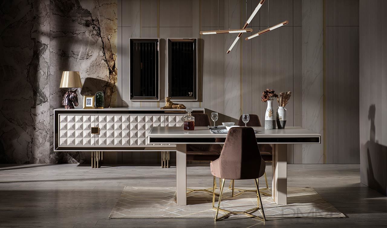 Elit Lüks Yemek Odası Takımı