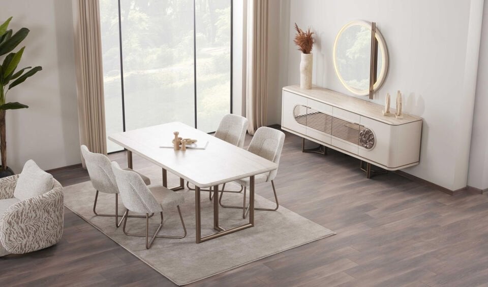 Loft Yemek Odası Takımı