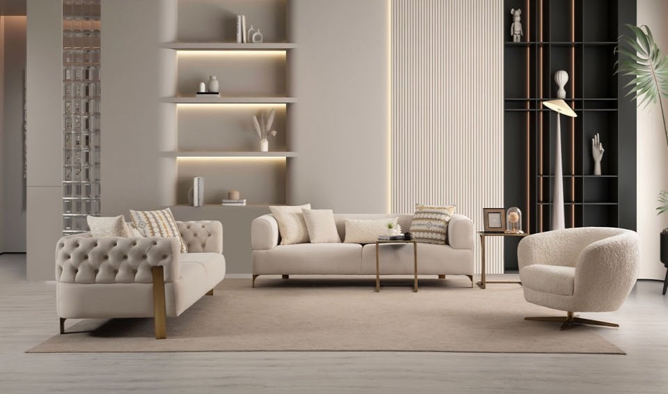 Cratos Antik Koltuk Takımı