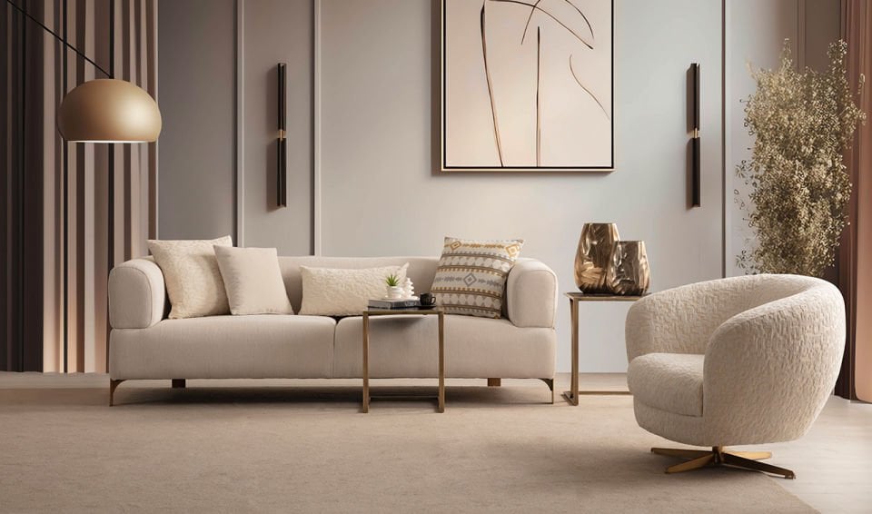 Cratos Antik Koltuk Takımı