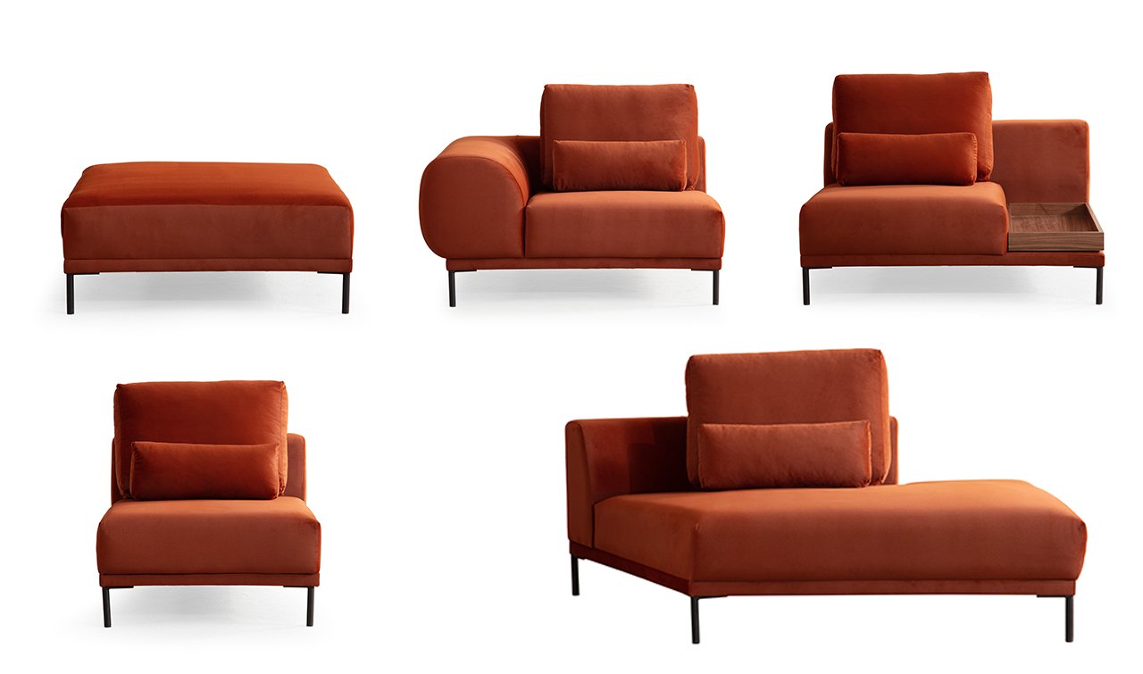 Calyx Köşe Koltuk Takımı | Modüler