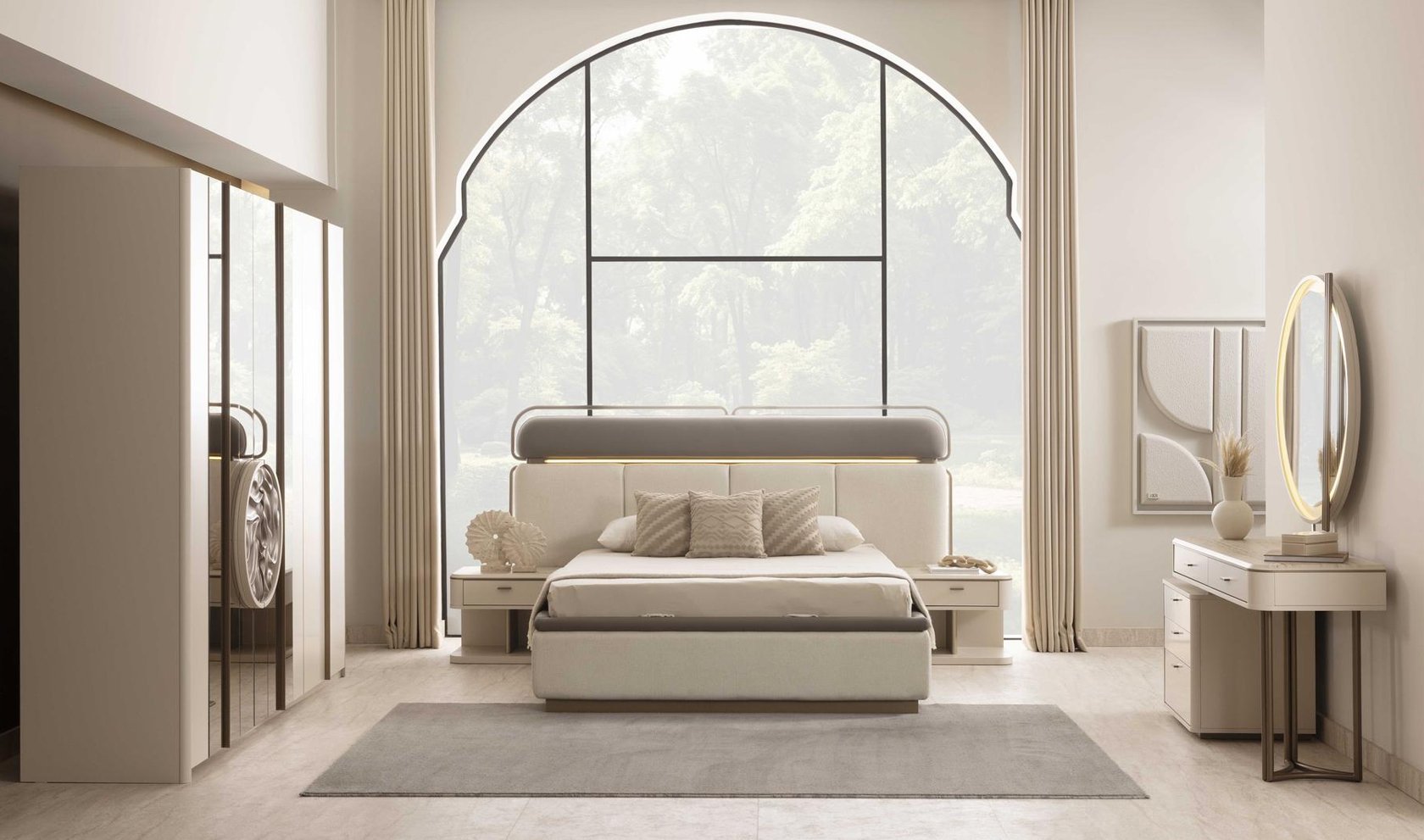 Loft Yatak Odası Takımı